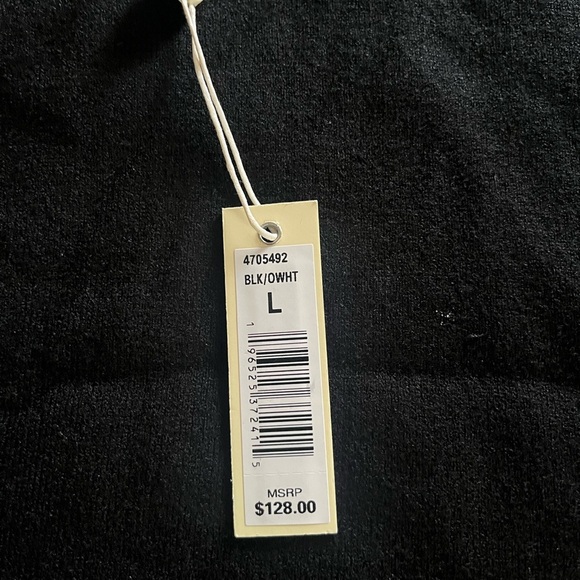 New! Max Studio Black Fine Gauge Hoodie Women’s size Large - Picture 9 of 15